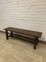Лавочка (ноги 60х60) (1,5 х 0,4м) УЛИЧНАЯ